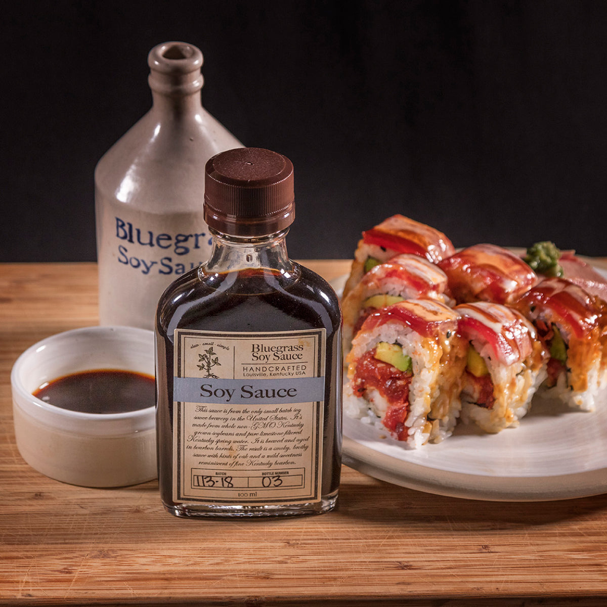 Bluegrass Soy Sauce from Bourbon Barrel Foods