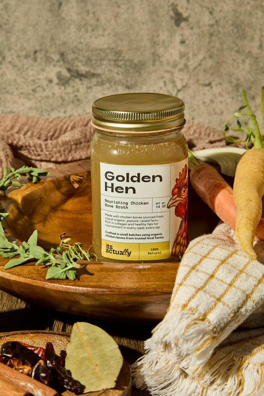 Nourishing Halal Chicken Bone Broth, Pantry from Its Actually Co.