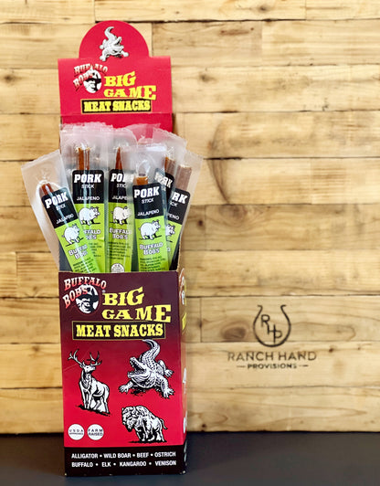 Pork Jerky Stick — Jalapeño, Meat from Ranch Hand Provisions