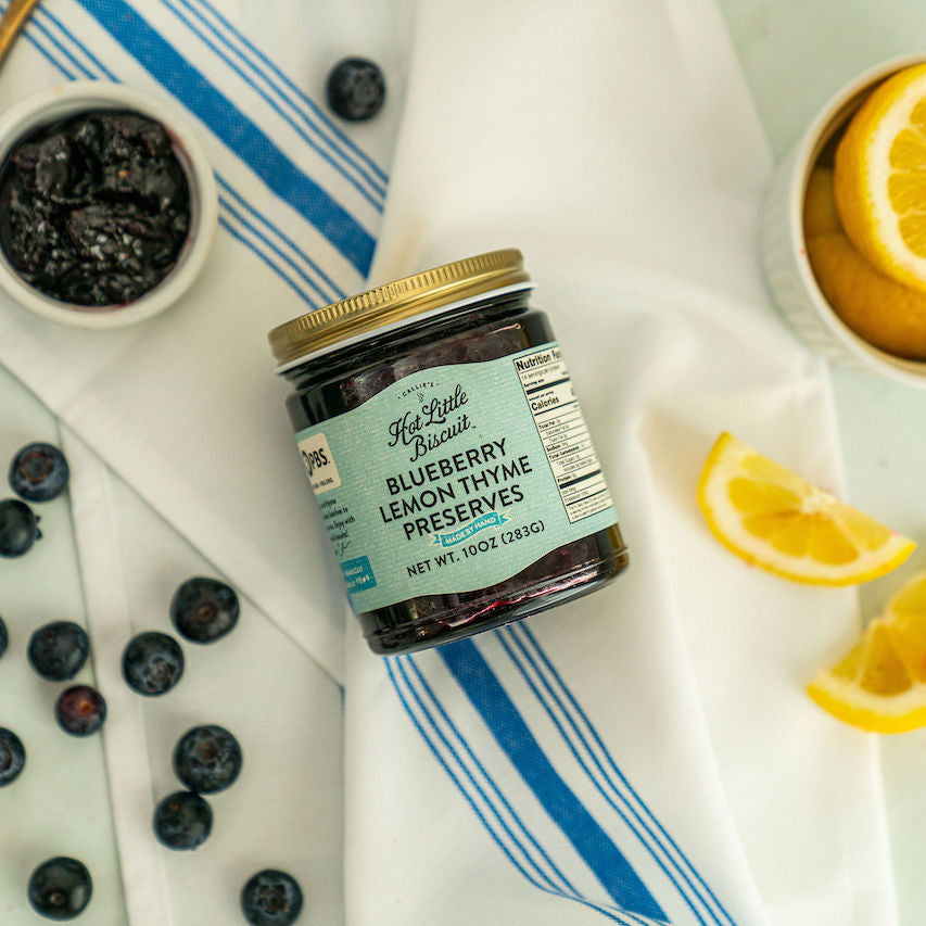 Blueberry Lemon Thyme Preserves, Pantry from Callie's Hot Little Biscuit