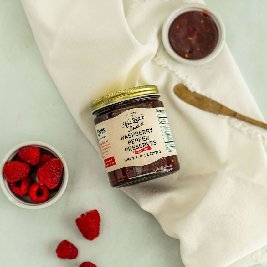 Raspberry Pepper Preserves, Pantry from Callie's Hot Little Biscuit