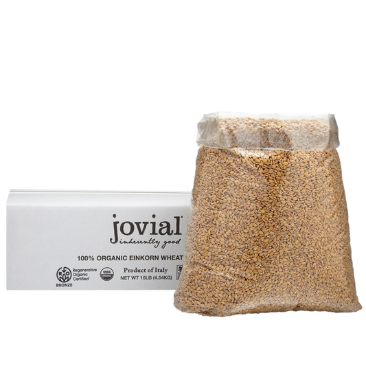Organic Einkorn Wheat Berries 10 lb. by Jovial Foods