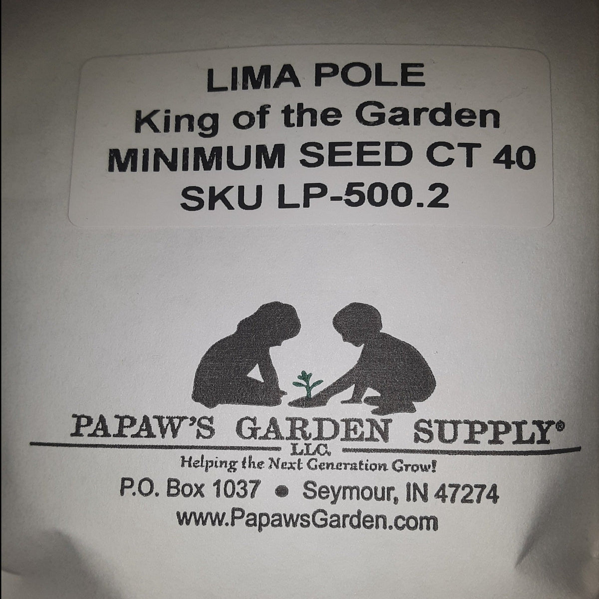 Pole Lima Bean King of the Garden Seeds, image 3 of 6