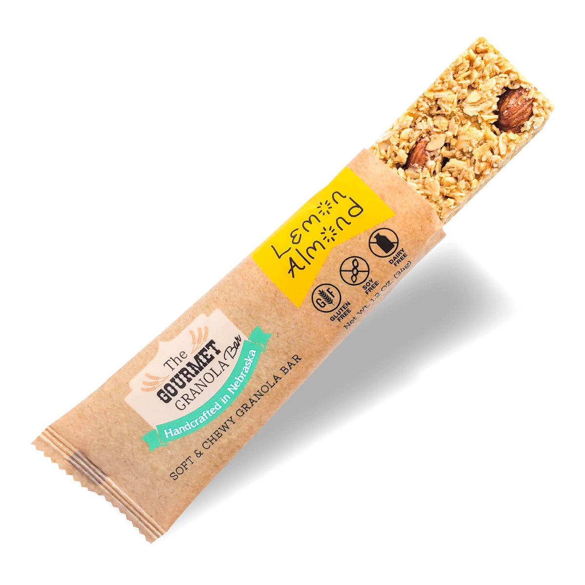 Lemon Almond Granola Bars, Cereal & Granola Bars from The Gourmet Granola