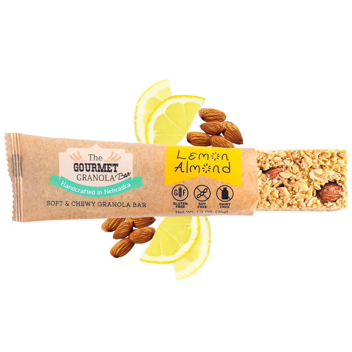 Lemon Almond Granola Bars, image 4 of 9