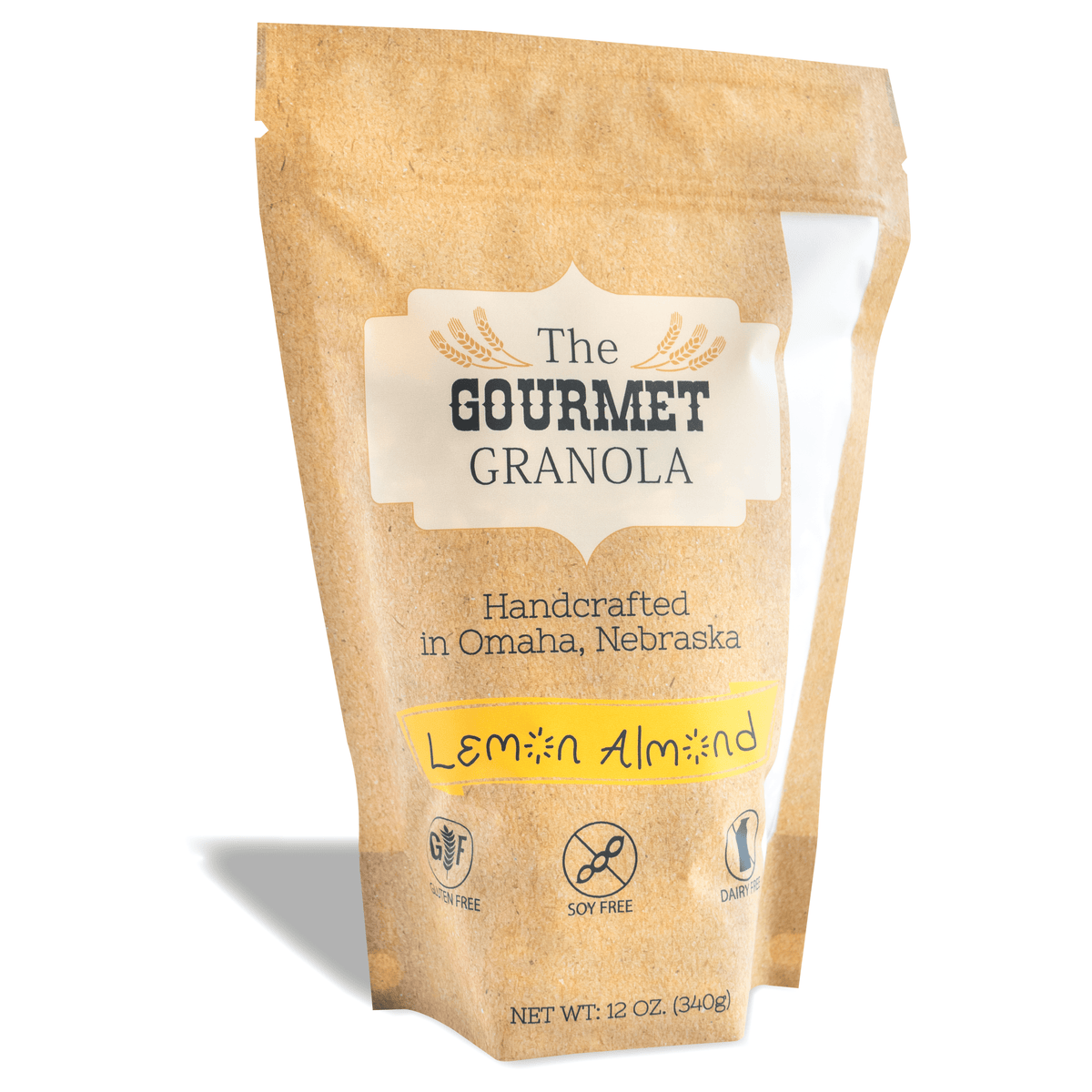 Lemon Almond Granola, Cereal & Granola from The Gourmet Granola