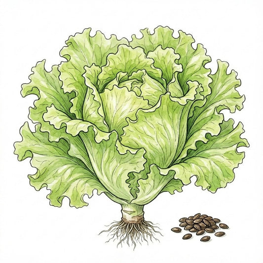 LETTUCE Seeds, Black Seeded Simpson