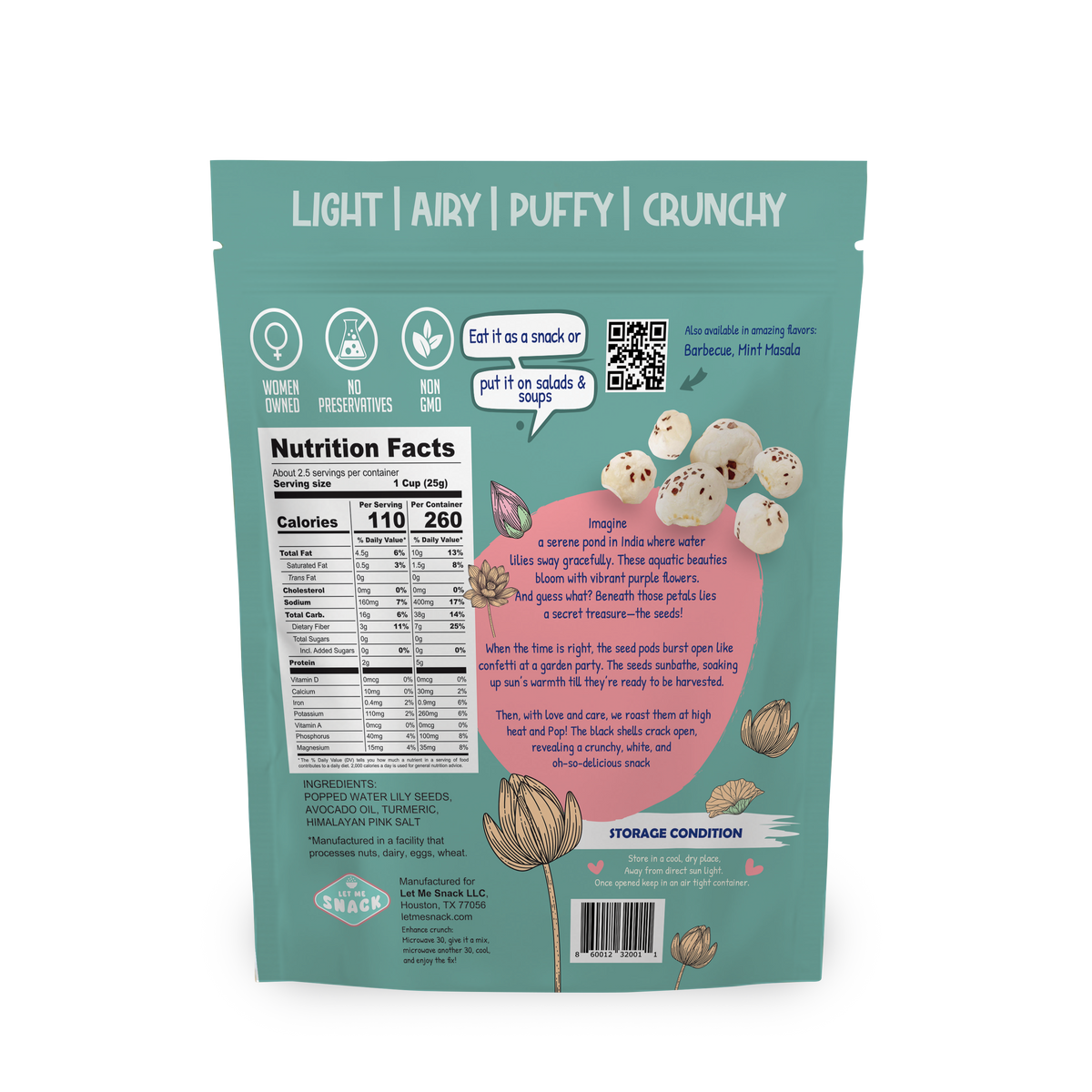 Himalayan Sunrise from Let me snack LLC