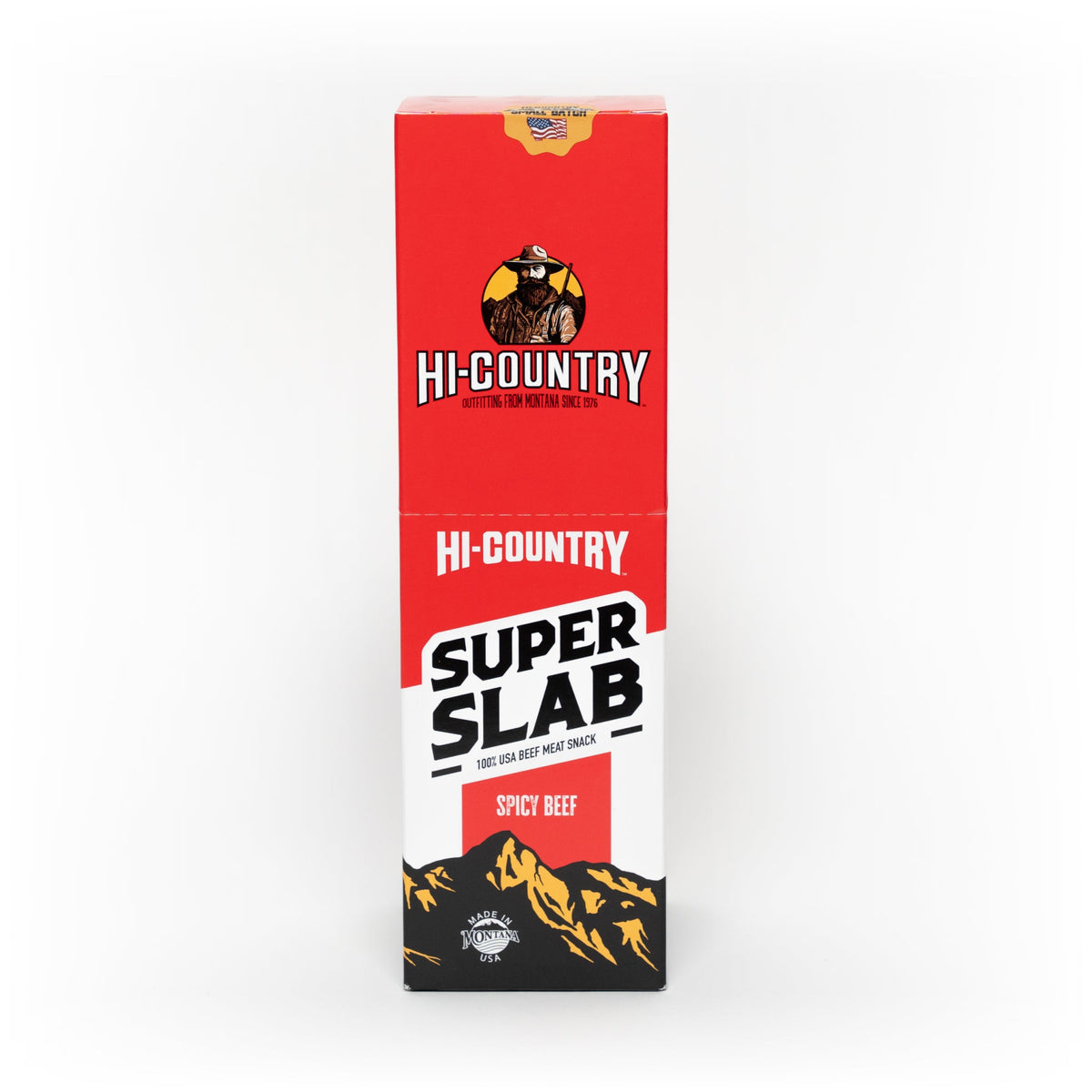 20 oz. Super Slab Beef Jerky Caddy - Spicy, Meat Snacks from Hi-Country Snack Foods Inc.