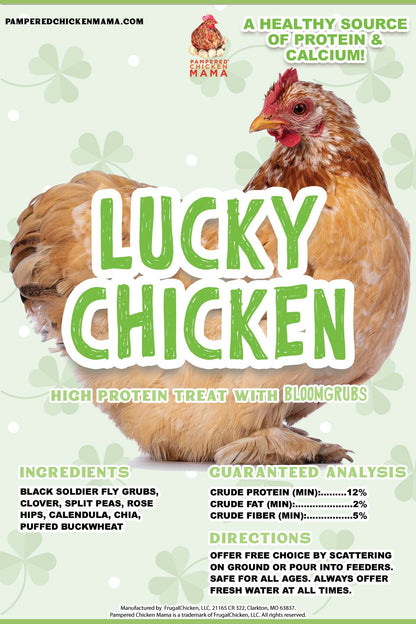 Lucky Chicken Textured Treat To Encourage Foraging from Dahlia Pets