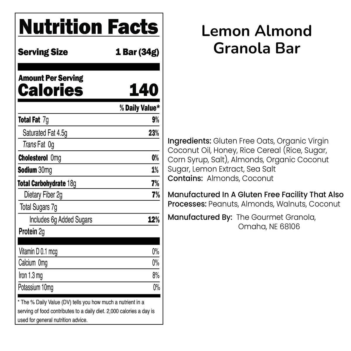 Lemon Almond Granola Bars, image 6 of 9