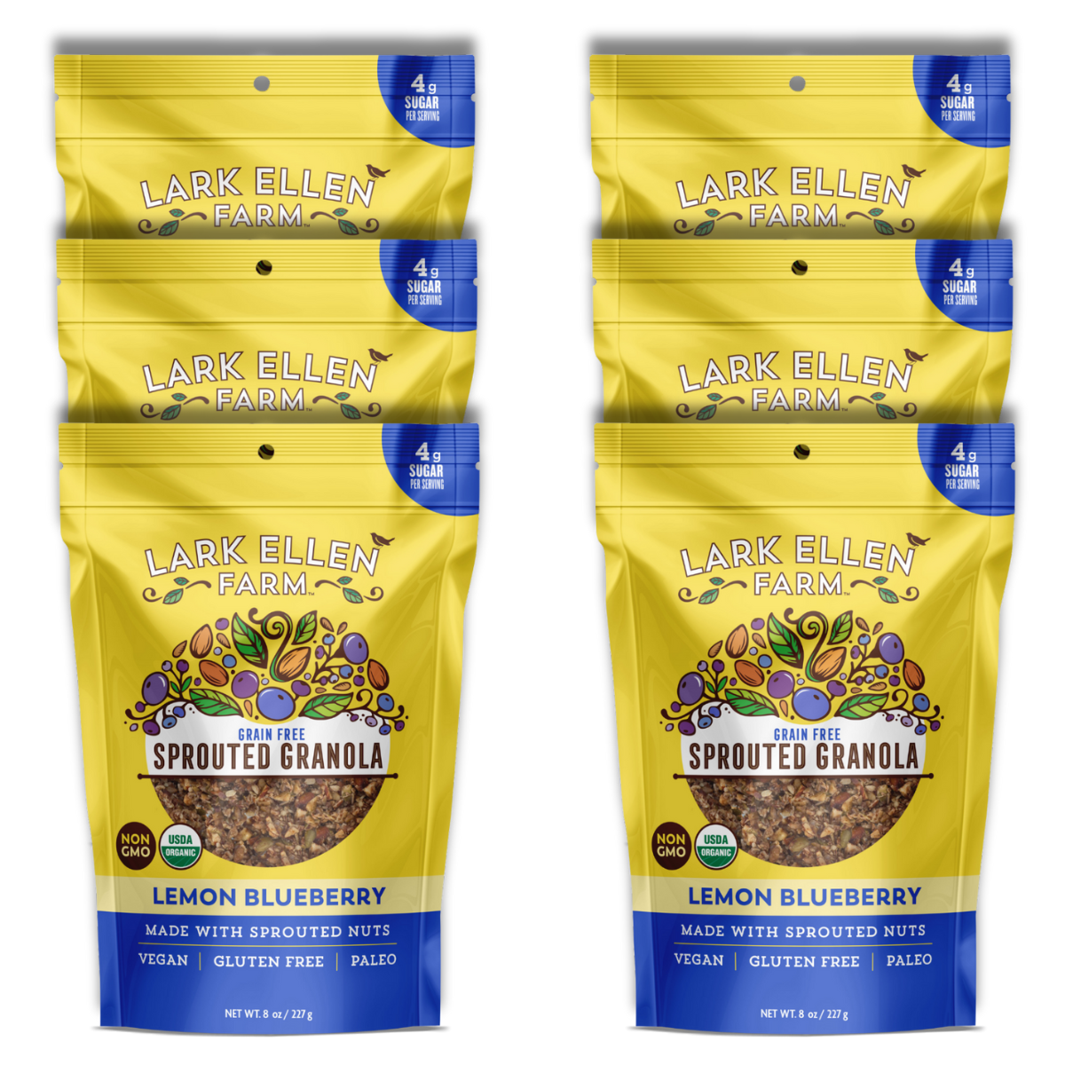 Lemon Blueberry Sprouted Granola, image 5 of 5