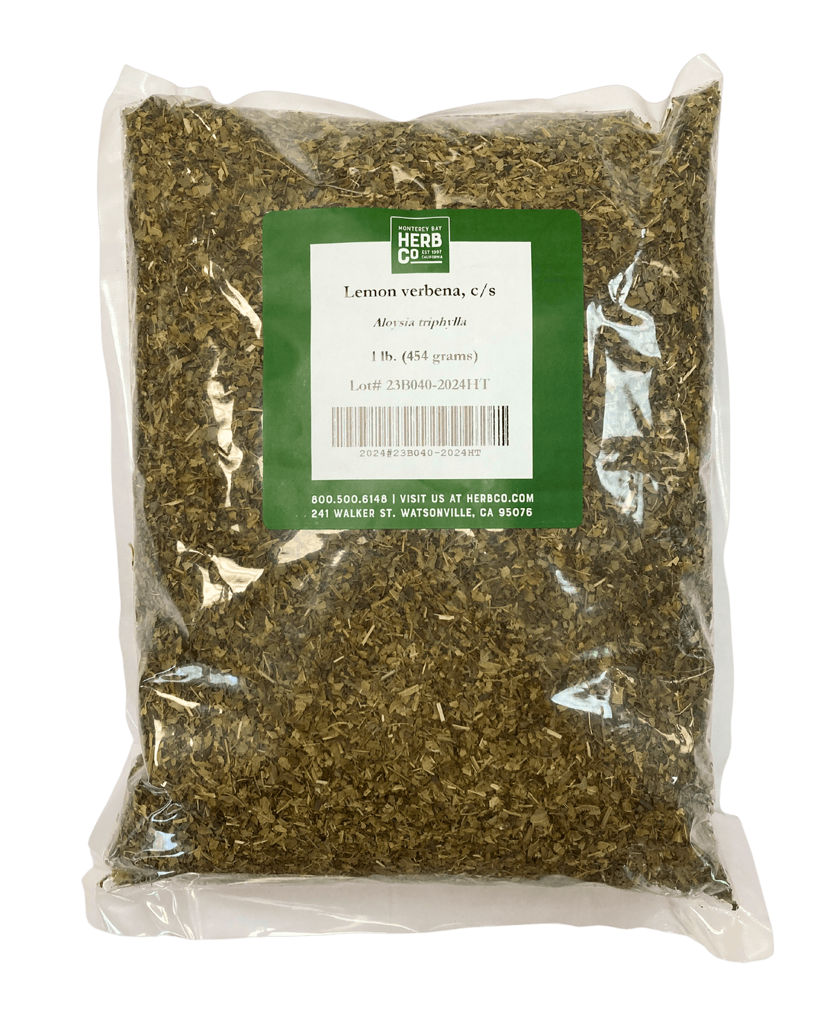 Lemon Verbena, Cut, Sifted, Herbs & Spices from Country Life Natural Foods