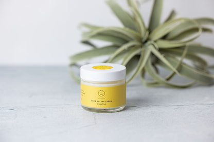 CBD Grapefruit Shea Butter Body Cream with CBD, Shea Body Lotion (THC free), Health & Beauty from Lizush