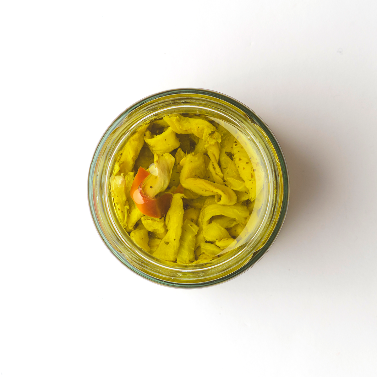 Famiglia Crispino Sliced Eggplant Antipasto — Marinated Italian Melanzane in Olive Oil, image 3 of 3