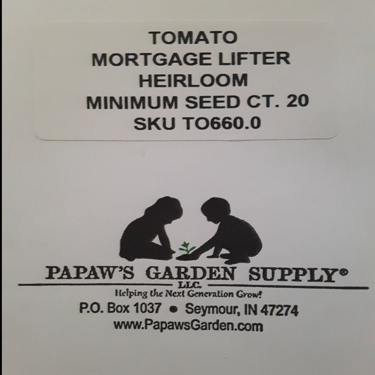 Mortgage Lifter Heirloom Tomato Seeds, image 3 of 5