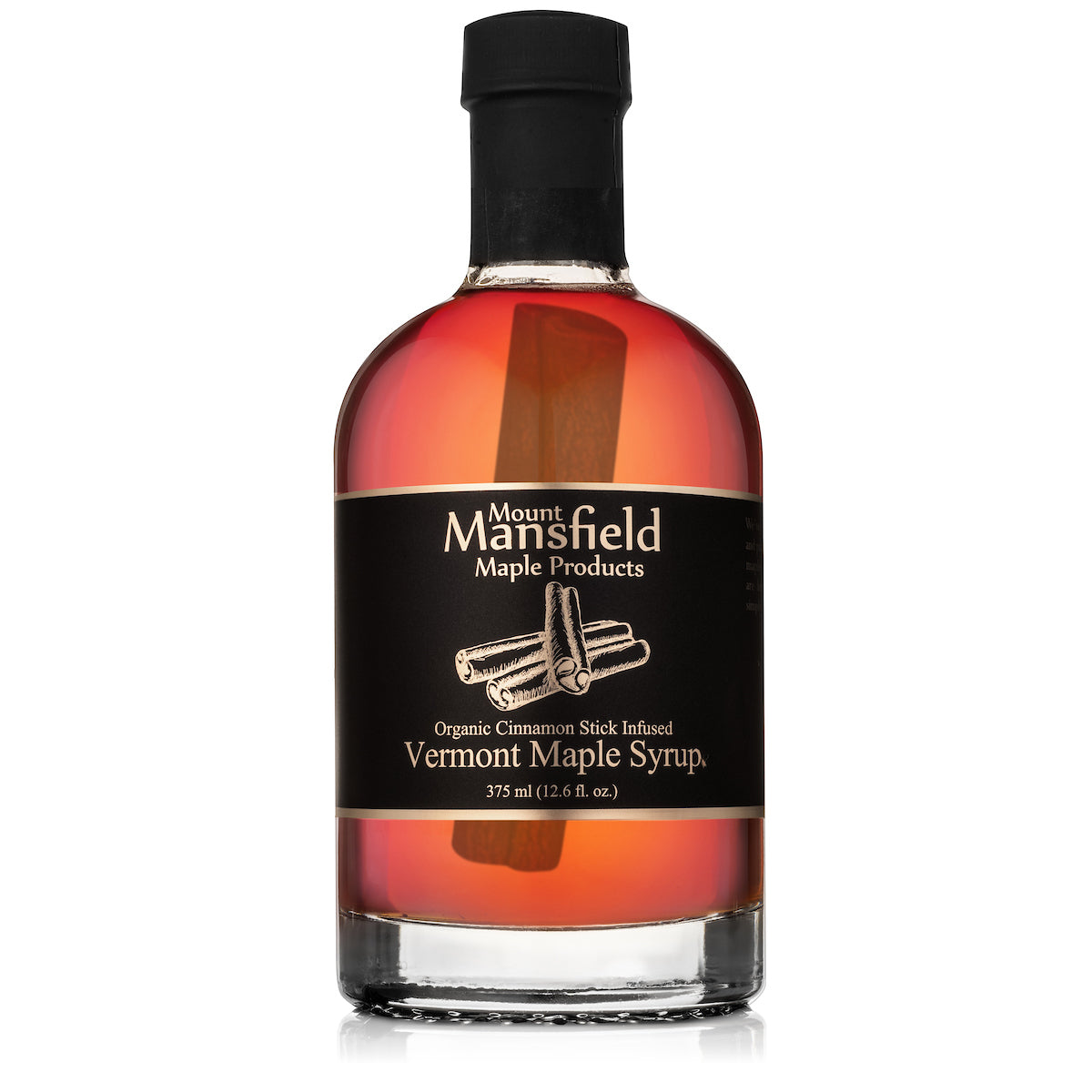 Cinnamon Stick Infused Vermont Maple Syrup by Mount Mansfield Maple Products