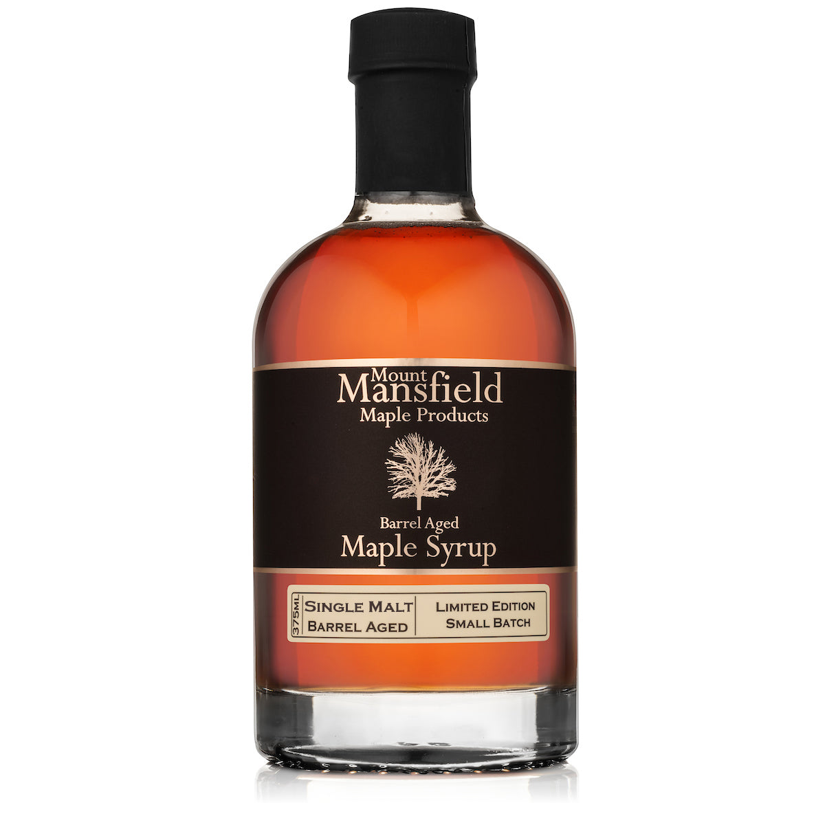 Single Malt Barrel Aged Vermont Maple Syrup by Mount Mansfield Maple Products