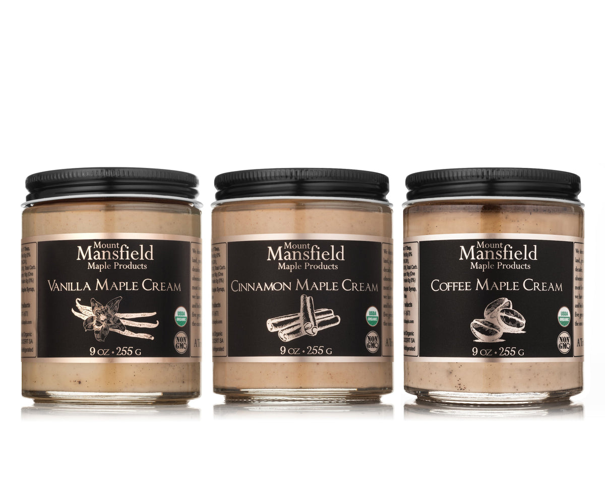 Infused Vermont Maple Cream by Mount Mansfield Maple Products