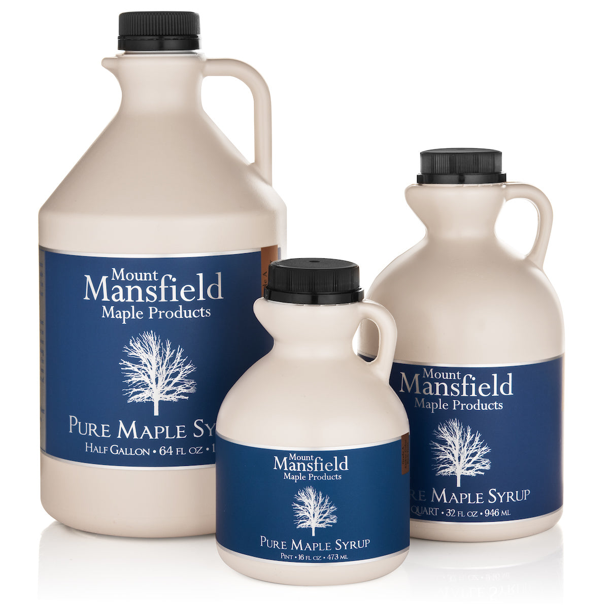 Pure Vermont Maple Syrup- Plastic Jug by Mount Mansfield Maple Products