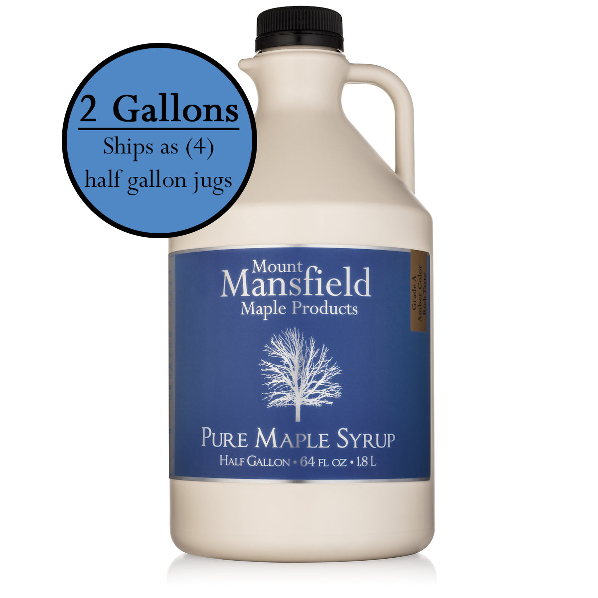 Pure Vermont Maple Syrup- Plastic Jug, image 6 of 7