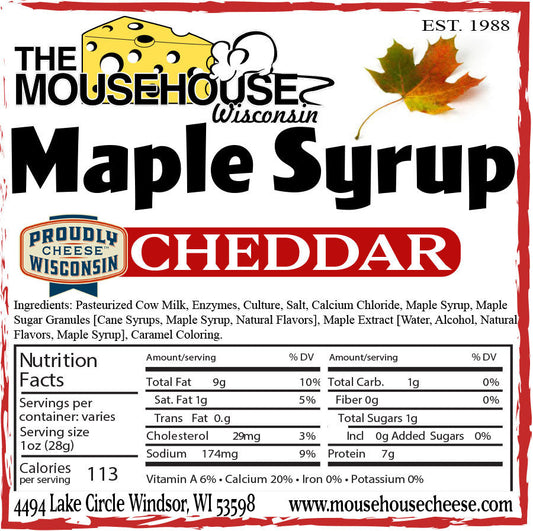 Maple Syrup Cheddar, image 2 of 2