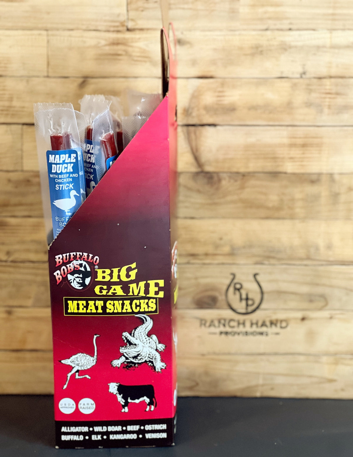 Duck Jerky Stick — Maple, Meat from Ranch Hand Provisions