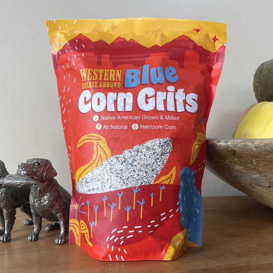 Western Heirloom Blue Corn Grits, image 2 of 8