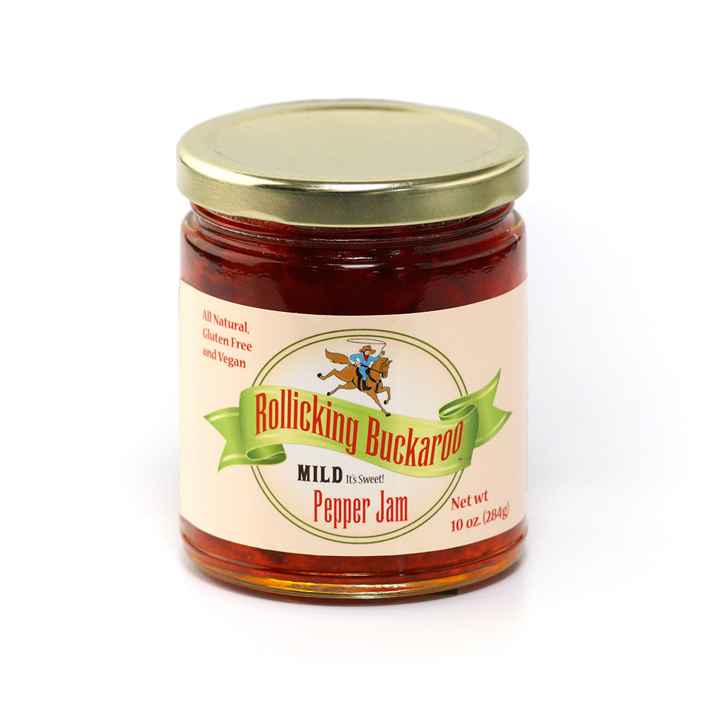 Mild Pepper Jam "It's Sweet", Condiment from Rollicking Buckaroo