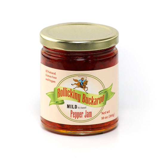 Mild Pepper Jam "It's Sweet", Condiment from Rollicking Buckaroo