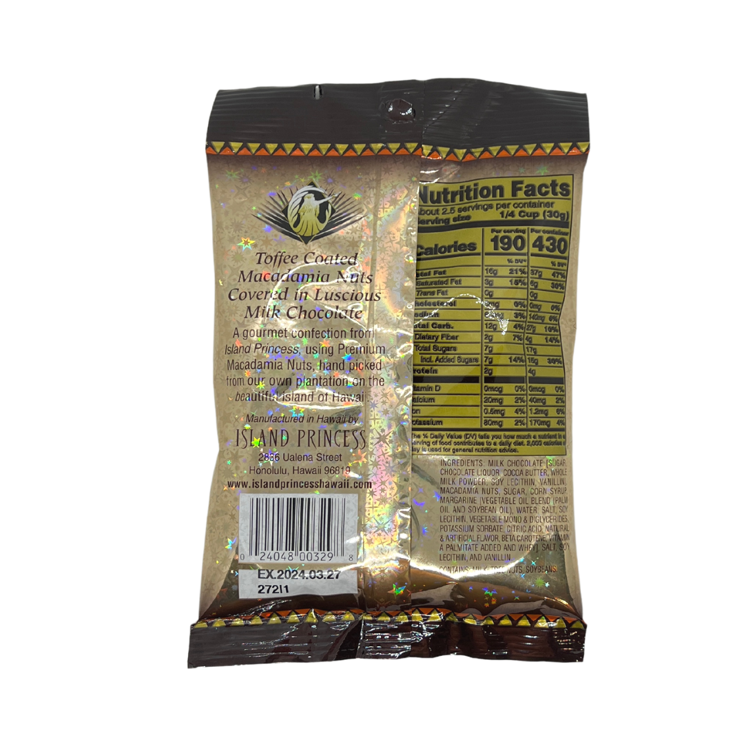 Island Princess Mini Meles Toffee Chocolate Macs