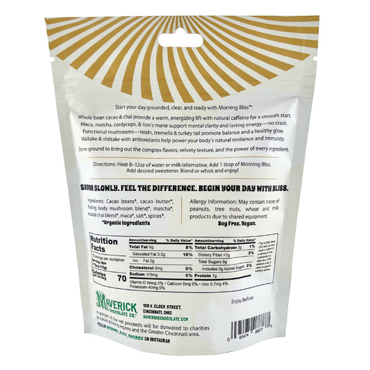 Morning Bliss Functional Adaptogen Coffee Alternative, Health & Beauty from MaverickChocolate