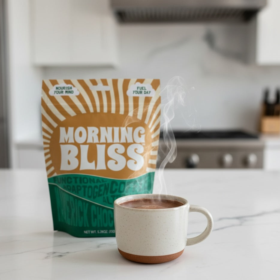 Morning Bliss Functional Adaptogen Coffee Alternative, Health & Beauty from MaverickChocolate