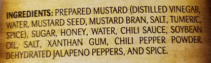 JR's Main Event Mustard, Condiment from JR's BBQ