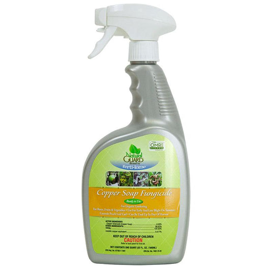 Natural Guard Copper Soap Liquid Fungicide RTU (Qt), Garden from Grow Organic
