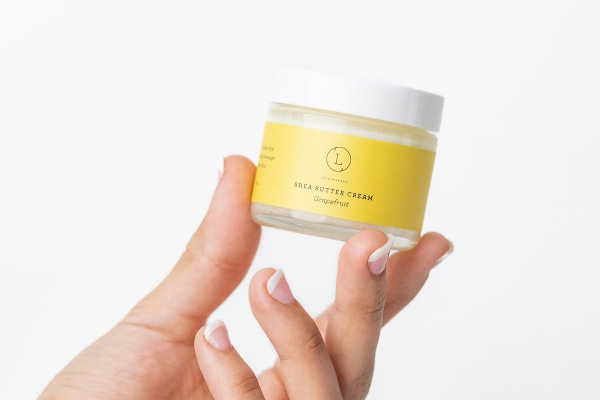 CBD Grapefruit Shea Butter Body Cream with CBD, Shea Body Lotion (THC free), Health & Beauty from Lizush
