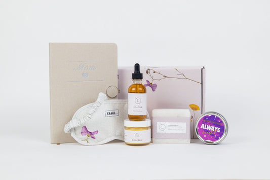 Pampering Mother’s Day Gift Box – Handmade Natural Skincare & Spa Kit, Gift Box from Lizush