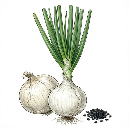 ONION Seeds, White Sweet Spanish
