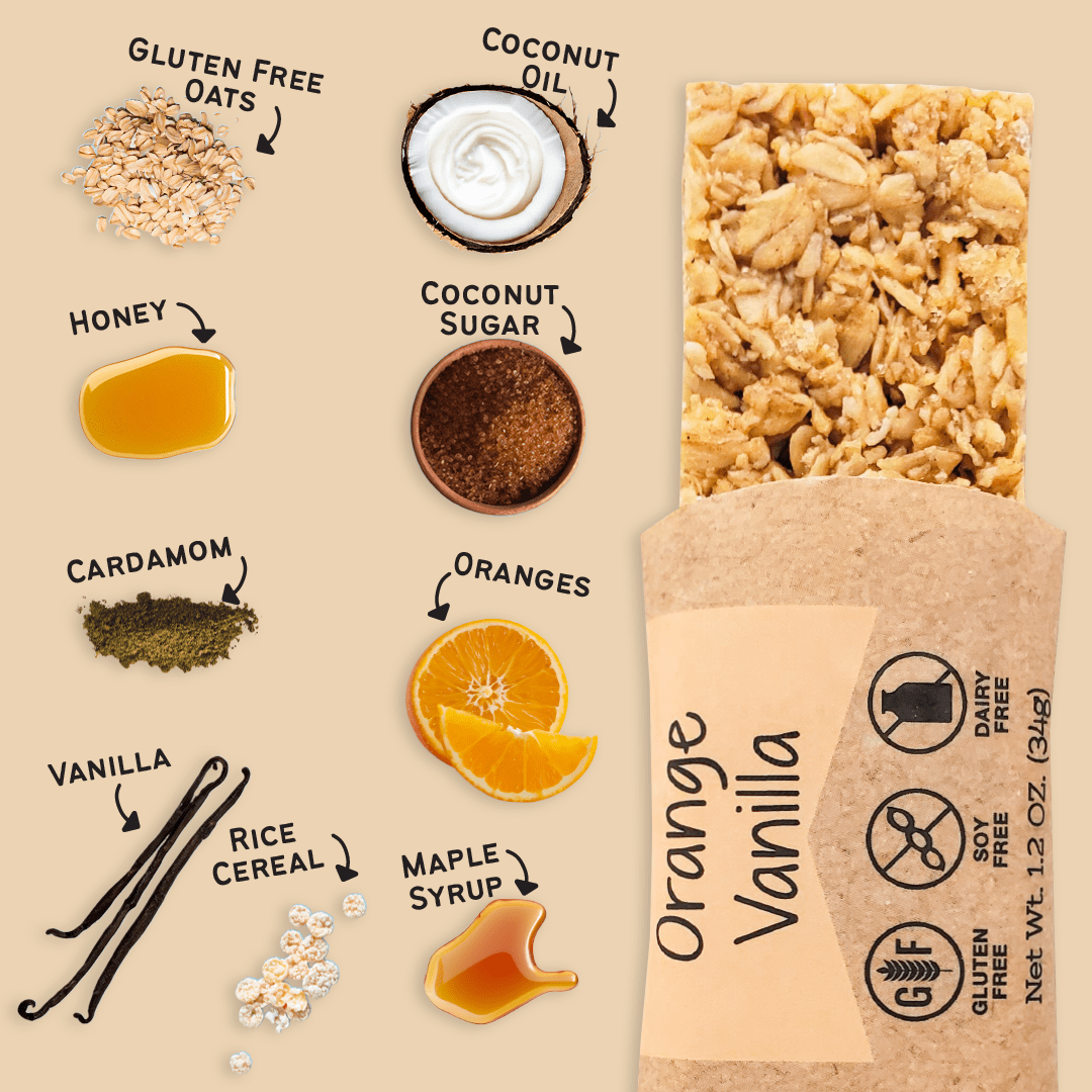 Orange Vanilla Granola Bars, image 2 of 11