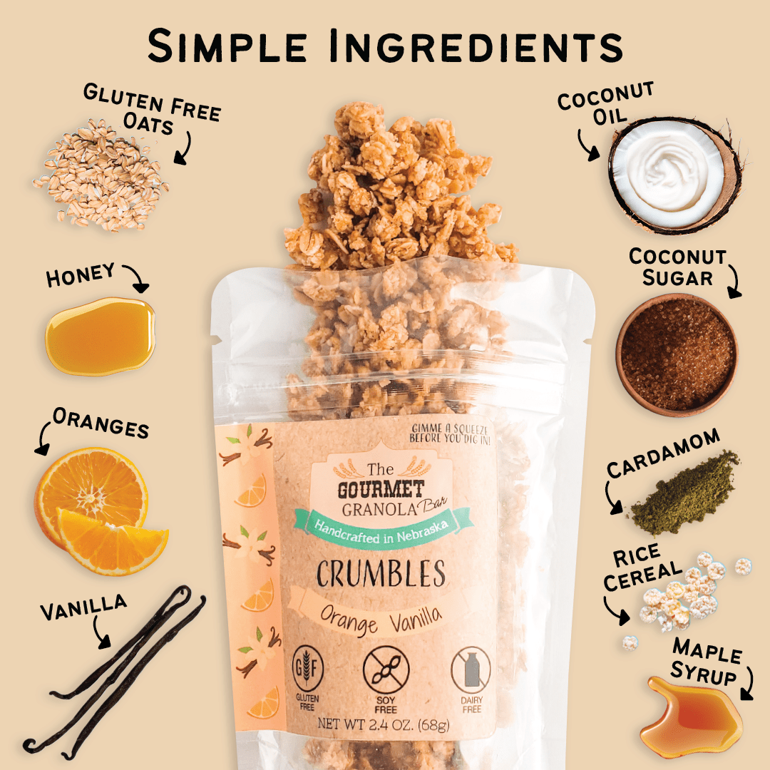 Orange Vanilla Crumbles, image 2 of 8