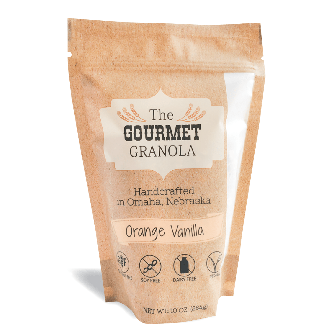 Orange Vanilla Granola, Cereal & Granola from The Gourmet Granola