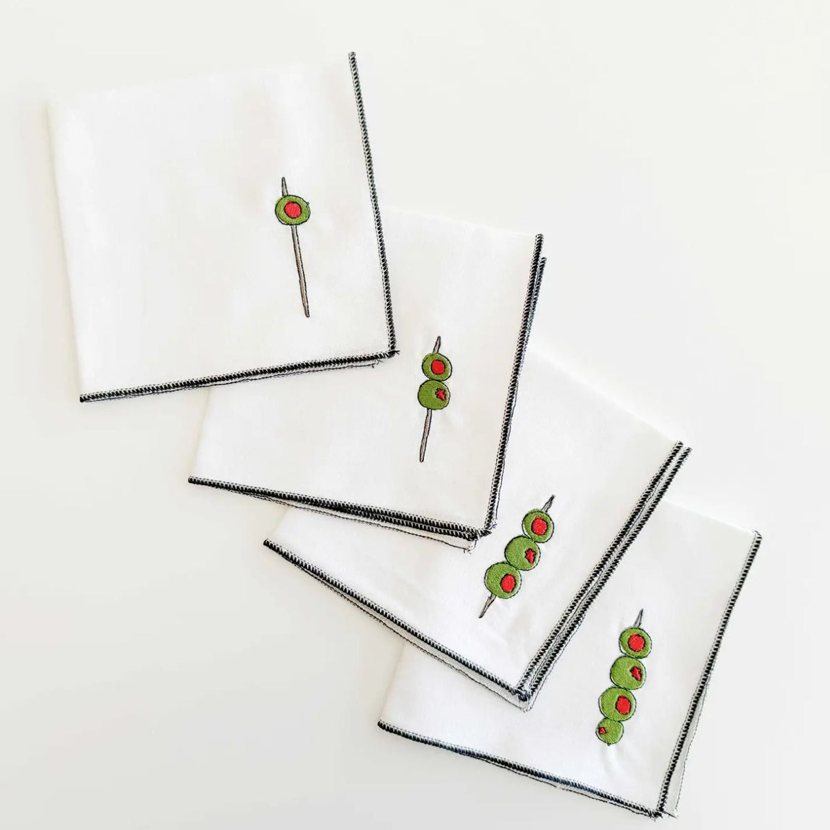 Olive Cocktail Napkins from EXAU Olive Oil