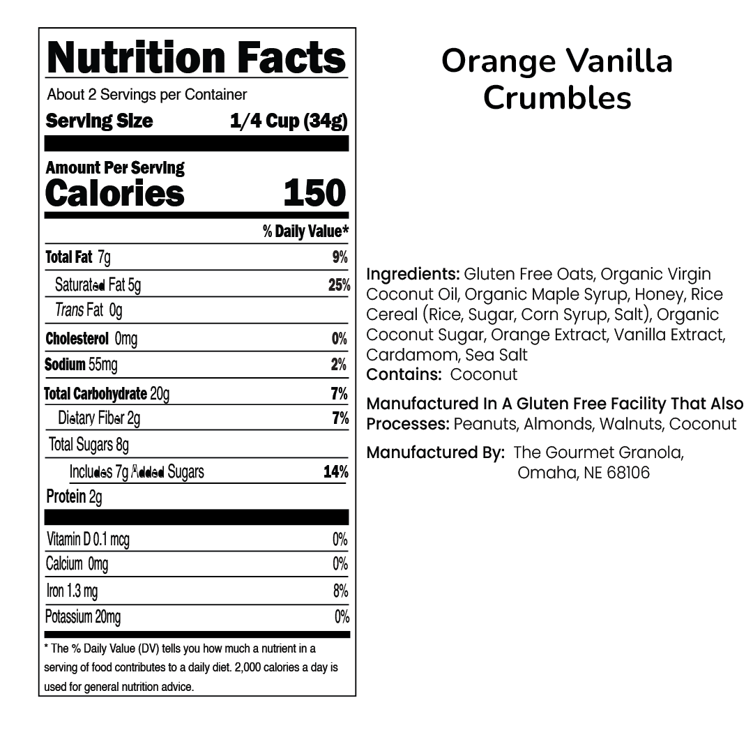 Orange Vanilla Crumbles, image 4 of 8