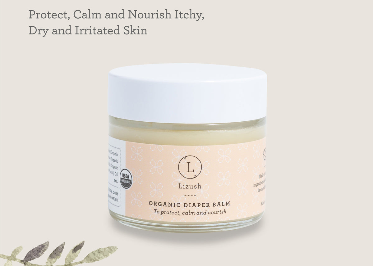 ORGANIC DIAPER BALM To protect, calm and nourish, Health & Beauty from Lizush