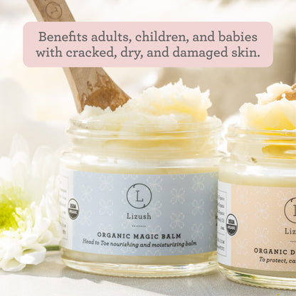 ORGANIC MAGIC BALM Head to Toe nourishing and moisturizing, Health & Beauty from Lizush