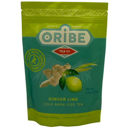 Oribe Tea Co. Ginger Lime Cold Brew Iced Tea