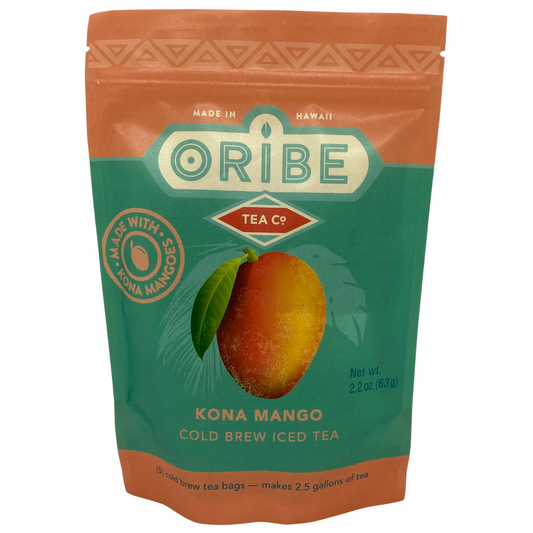 Oribe Tea Co. Kona Mango Black Hawaiian Iced Tea by Tastes of Aloha