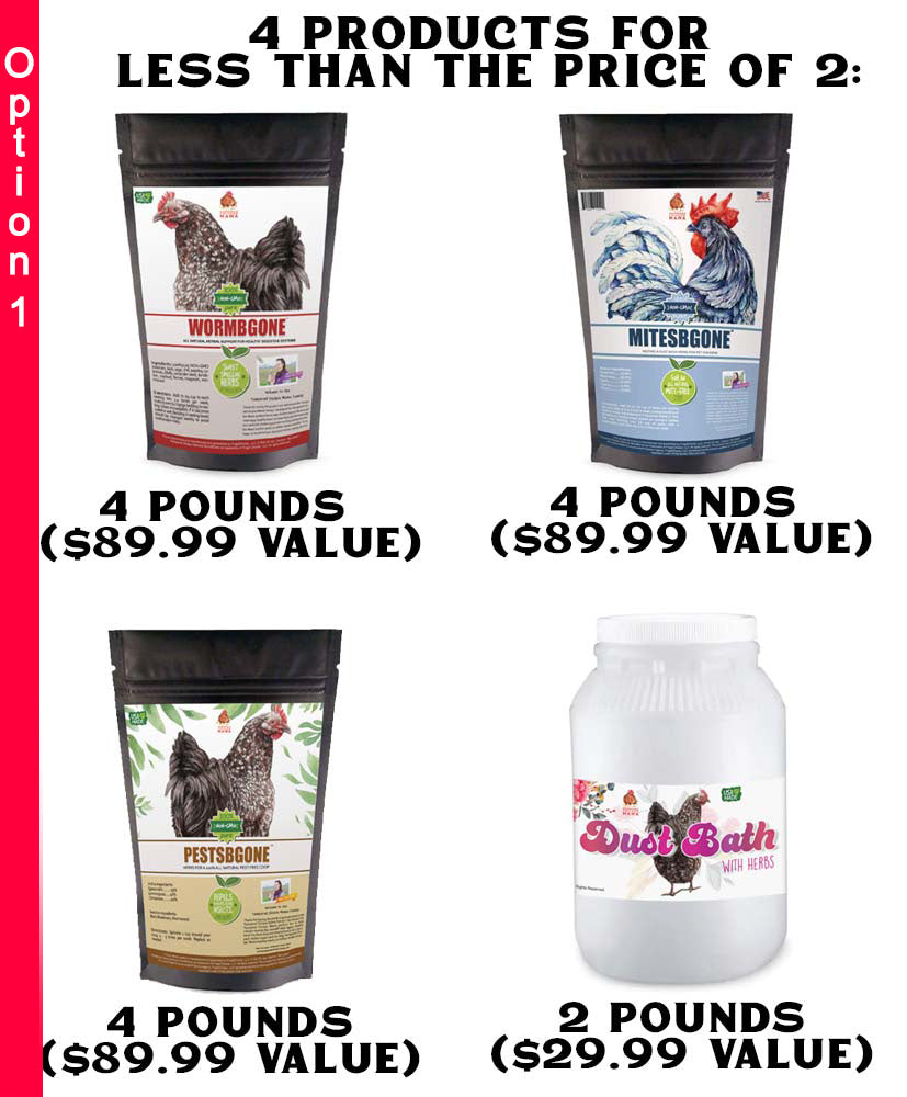 Ultimate Parasite Bundle - Everything for a Healthy Coop! from Dahlia Pets