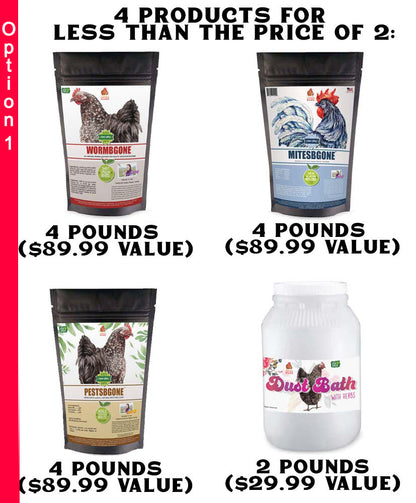 Ultimate Parasite Bundle - Everything for a Healthy Coop! from Dahlia Pets