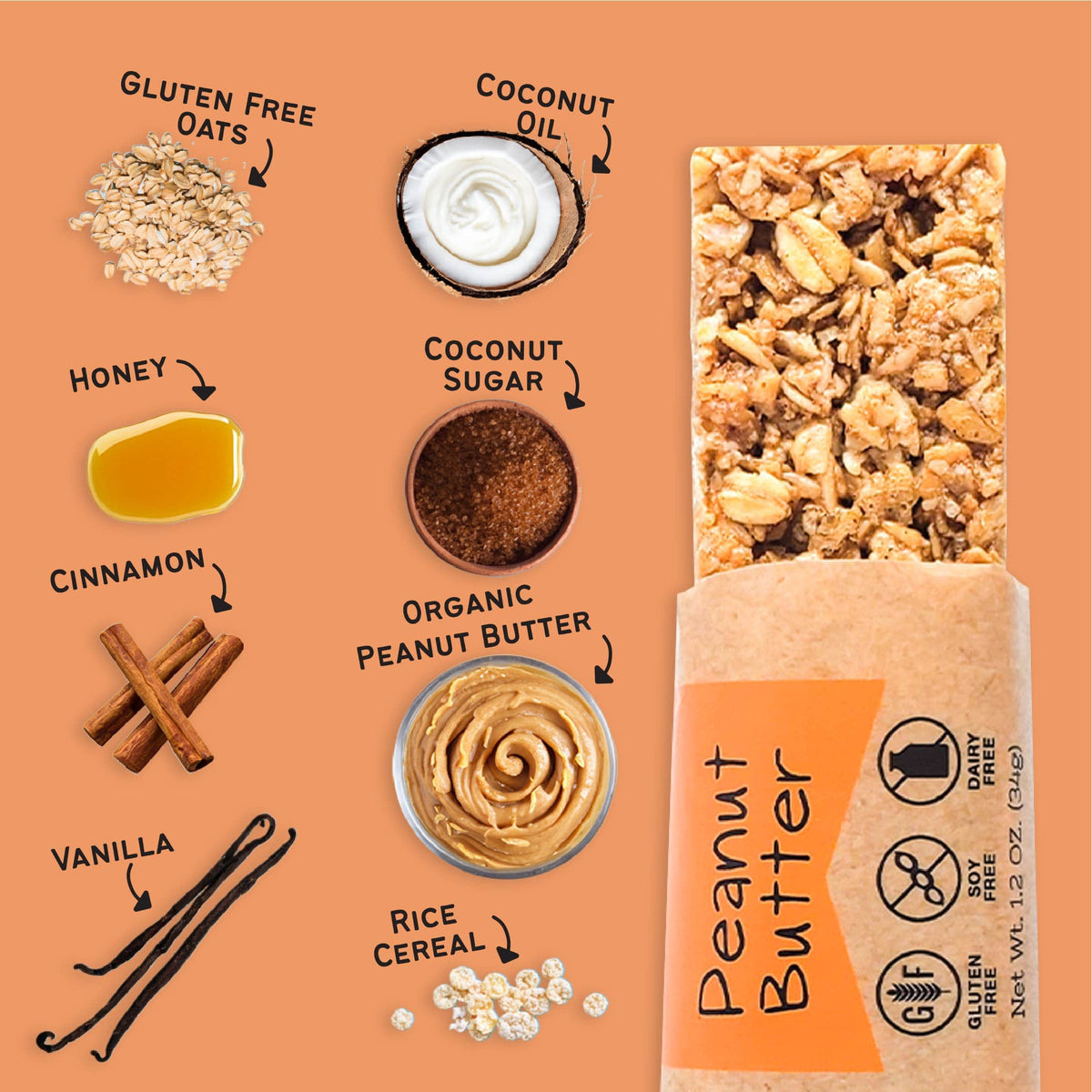 Peanut Butter Granola Bars, image 2 of 9